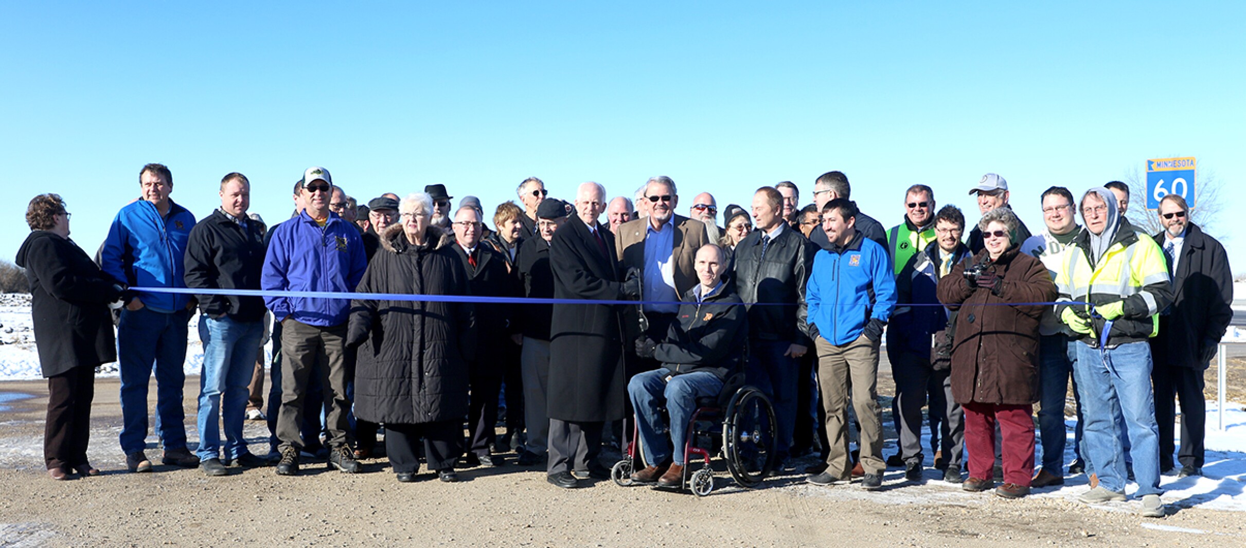 A dream come true Minnesota 60 fourlane expansion celebrated The